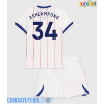 Camisa de time de futebol Chelsea Josh Acheampong #34 Replicas 3º Equipamento Infantil 2026-27 Manga Curta (+ Calças curtas)